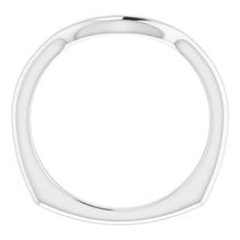 Load image into Gallery viewer, Sterling Silver Band for 6.5 x 6.5 mm Square Ring
