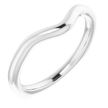 Load image into Gallery viewer, Sterling Silver Band for 8.2 mm Round Ring
