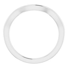 Charger l'image dans la galerie, Sterling Silver Band 7 mm Round Ring
