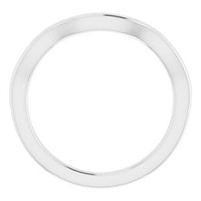 Charger l'image dans la galerie, Sterling Silver Band 7.4 mm Round Ring
