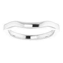 Charger l'image dans la galerie, Sterling Silver Band 7.4 mm Round Ring
