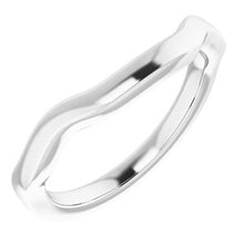 Charger l'image dans la galerie, Sterling Silver Band 12 mm Round Ring
