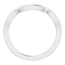 Charger l'image dans la galerie, Sterling Silver Band 10 x 8 mm Oval Ring
