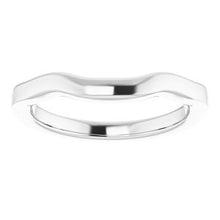 Charger l'image dans la galerie, Sterling Silver Band 8 x 6 mm Oval Ring
