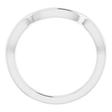 Charger l'image dans la galerie, Sterling Silver Band 11 x 9 mm Oval Ring
