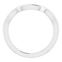 Charger l'image dans la galerie, Sterling Silver Band 8 x 6 mm Emerald Ring
