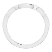 Charger l'image dans la galerie, Sterling Silver Band 7 x 5 mm Emerald Ring
