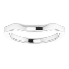 Charger l'image dans la galerie, Sterling Silver Band 7 x 7 mm Square Ring
