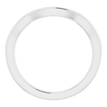 Charger l'image dans la galerie, Sterling Silver Band 5.5 x 5.5 mm Square Ring
