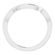 Charger l'image dans la galerie, Sterling Silver Band 8 x 8 mm Square Ring
