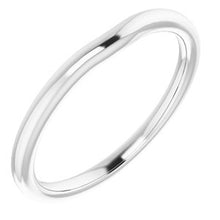 Charger l'image dans la galerie, Sterling Silver Band for 4.1 mm Round Ring
