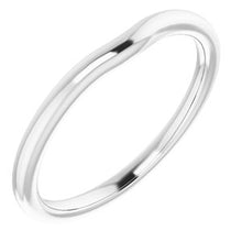 Charger l'image dans la galerie, Sterling Silver Band for 4.4 mm Round Ring
