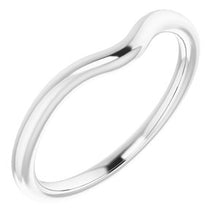 Charger l'image dans la galerie, Sterling Silver Band for 7 mm Round Ring
