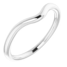 Charger l'image dans la galerie, Sterling Silver Band for 8 mm Round Ring

