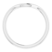Charger l'image dans la galerie, Sterling Silver Band for 10 mm Round Ring
