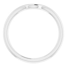 Charger l'image dans la galerie, Sterling Silver Band for 7x5 mm Oval Ring
