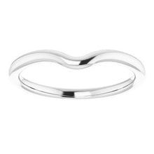 Charger l'image dans la galerie, Sterling Silver Band for 7x5 mm Oval Ring
