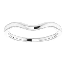 Charger l'image dans la galerie, Sterling Silver Band for 8 mm Cushion Ring
