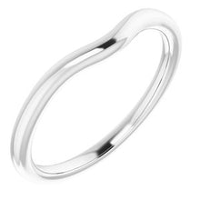 Charger l'image dans la galerie, Sterling Silver Band for 6 mm Cushion Ring
