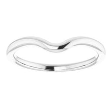 Charger l'image dans la galerie, Sterling Silver Band for 8x6 mm Oval Ring
