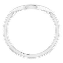 Charger l'image dans la galerie, Sterling Silver Band for 16x12 mm Oval Ring
