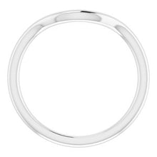 Charger l'image dans la galerie, Sterling Silver Band for 10 mm Cushion Ring
