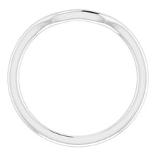 Charger l'image dans la galerie, Sterling Silver Band for 6.5 mm Square Ring

