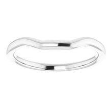Charger l'image dans la galerie, Sterling Silver Band for 6.5 mm Square Ring
