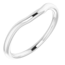 Charger l'image dans la galerie, Sterling Silver Band for 5.5 mm Square Ring
