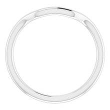 Charger l'image dans la galerie, Sterling Silver Band for 9 mm Square Ring
