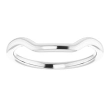 Charger l'image dans la galerie, Sterling Silver Band for 9 mm Square Ring
