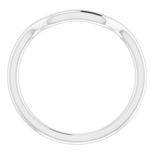 Charger l'image dans la galerie, Sterling Silver Band for 10 mm Square Ring
