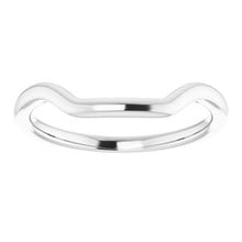 Charger l'image dans la galerie, Sterling Silver Band for 10 mm Square Ring
