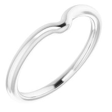 Load image into Gallery viewer, Sterling Silver Band for 7x3.5 mm Marquise Ring
