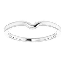 Charger l&#39;image dans la galerie, Sterling Silver Band for 7x3.5 mm Marquise Ring
