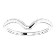 Charger l'image dans la galerie, Sterling Silver Band for 12x6 mm Marquise Ring
