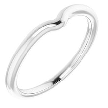 Charger l'image dans la galerie, Sterling Silver Band for 6x3 mm Marquise Ring
