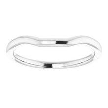 Charger l'image dans la galerie, Sterling Silver Band for 6 mm Square Ring
