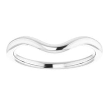 Charger l'image dans la galerie, Sterling Silver Band for 9.4 mm Round Ring
