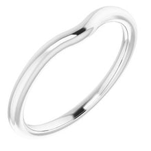 Load image into Gallery viewer, Sterling Silver Band for 5x3 mm Emerald Ring
