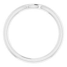 Charger l'image dans la galerie, Sterling Silver Band for 6x4 mm Oval Ring
