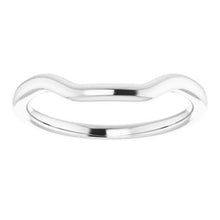 Charger l'image dans la galerie, Sterling Silver Band for 8 mm Square Ring
