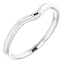 Charger l'image dans la galerie, Sterling Silver Band for 6.5 mm Round Ring
