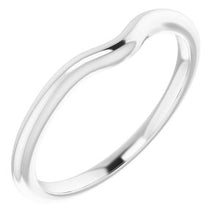 Charger l'image dans la galerie, Sterling Silver Band for 6 mm Round Ring
