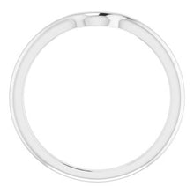 Charger l'image dans la galerie, Sterling Silver Band for 6x4 mm Oval Ring
