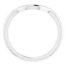 Charger l'image dans la galerie, Sterling Silver Band for 12 mm Round Ring
