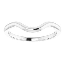 Charger l'image dans la galerie, Sterling Silver Band for 11 mm Round Ring
