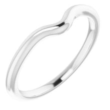 Charger l'image dans la galerie, Sterling Silver Band for 7x5 mm Oval Ring
