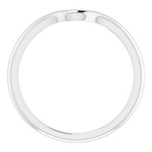 Charger l'image dans la galerie, Sterling Silver Band for 7x5 mm Oval Ring

