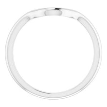 Charger l'image dans la galerie, Sterling Silver Band for 14x10 mm Oval Ring
